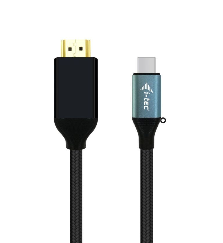 i-tec C31CBLHDMI60HZ cabo de interface/adaptador de género HDMI USB-C 3.1 Preto, Azul