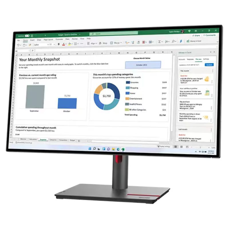 Lenovo ThinkVision P27h 30 Monitor QHD USB C