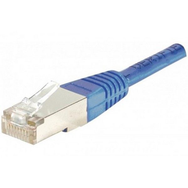 Cabo RJ45 CAT 6 FTP 1m Azul