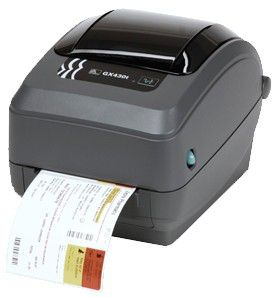 Zebra GX430t impressora de etiquetas Térmica direta/Transferência termal 300 x 300 DPI
