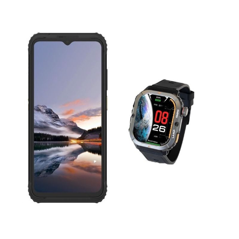 Pack smartphone 4G AGM H6 Pro + smartwatch Legion 3