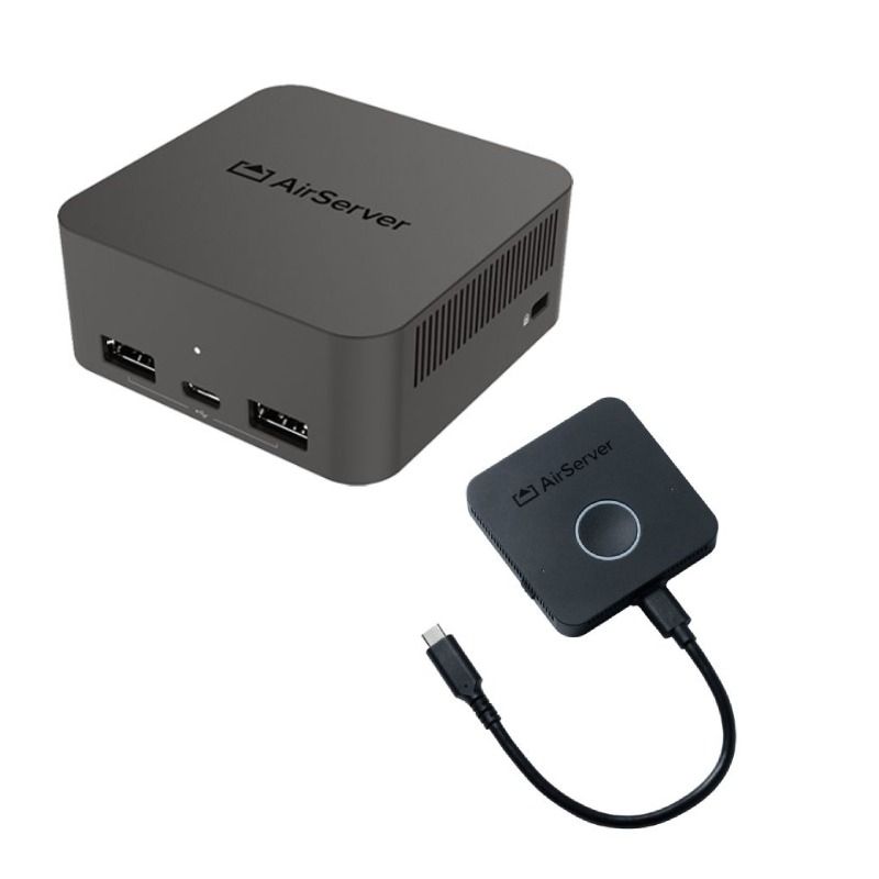 Pack AirServer Connect + 3 Botões BYOM 4K