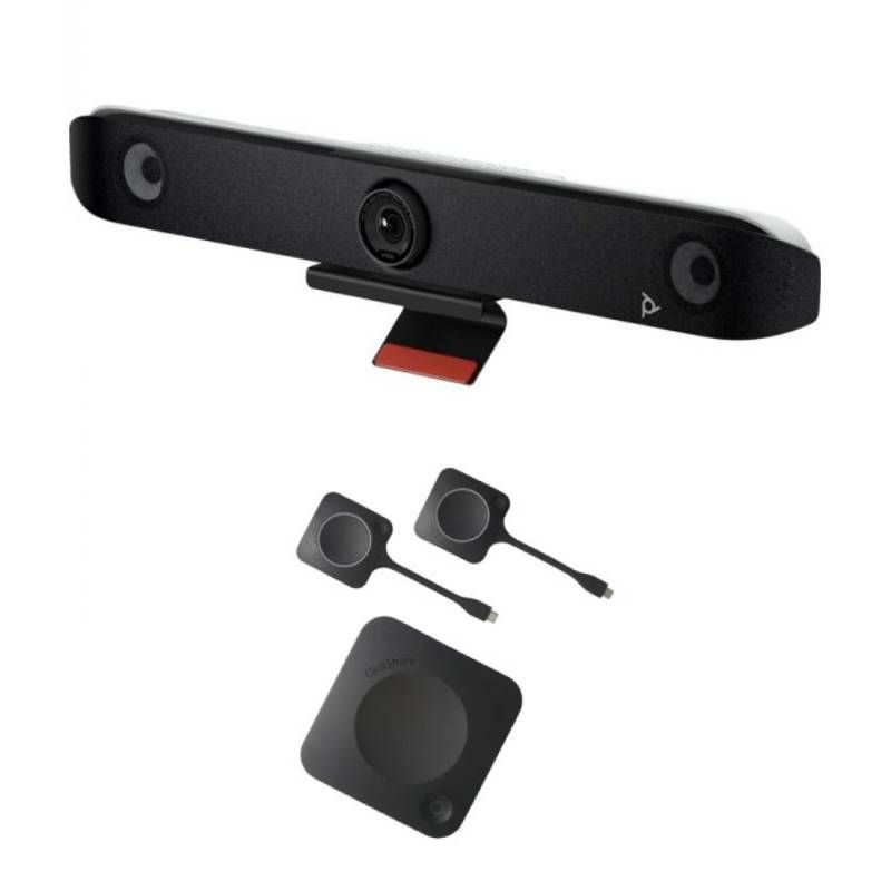 Pack Barco ClickShare CX30 Poly Studio V52 Videoconferência Sem Fios