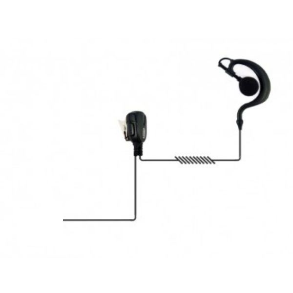 Auricular gancho para Motorola GP344/388 e GP328+ / 338+