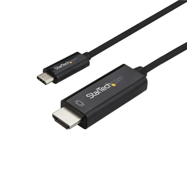 Cabo Adaptador de 2m USB-C a HDMI 4K 60Hz - Preto