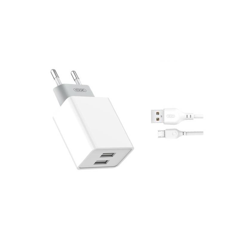 Carregador de Parede Duplo USB 2,4 A