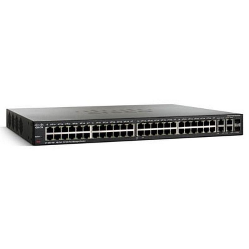 Switch Cisco SRW248G4 de 48 portas