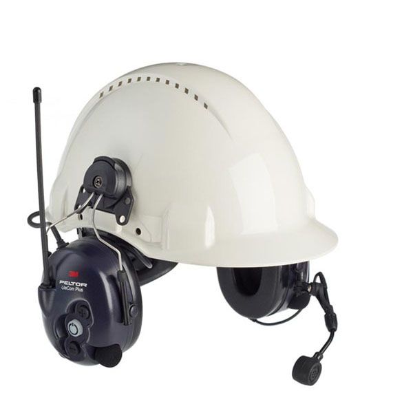 3M Peltor Litecom - Aplicação no capacete