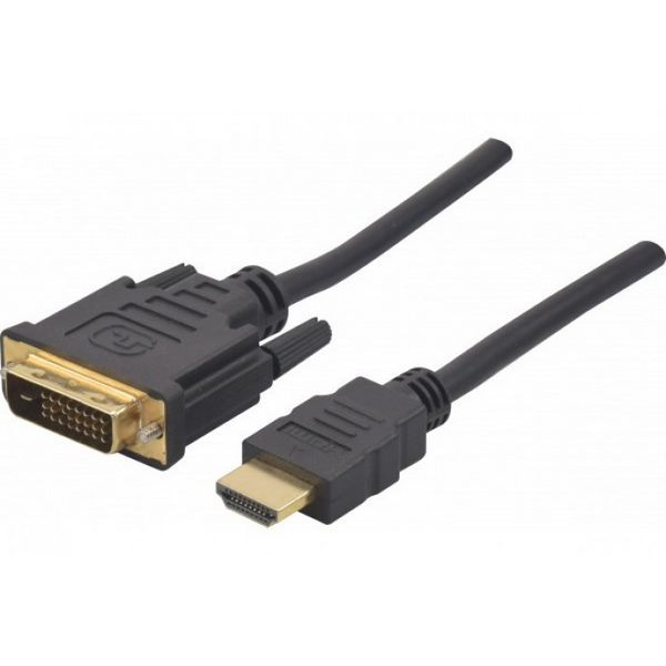 Cabo HDMI A - DVI 2m