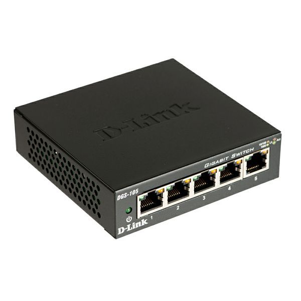 D-Link DGS-105 - Switch 5 portas