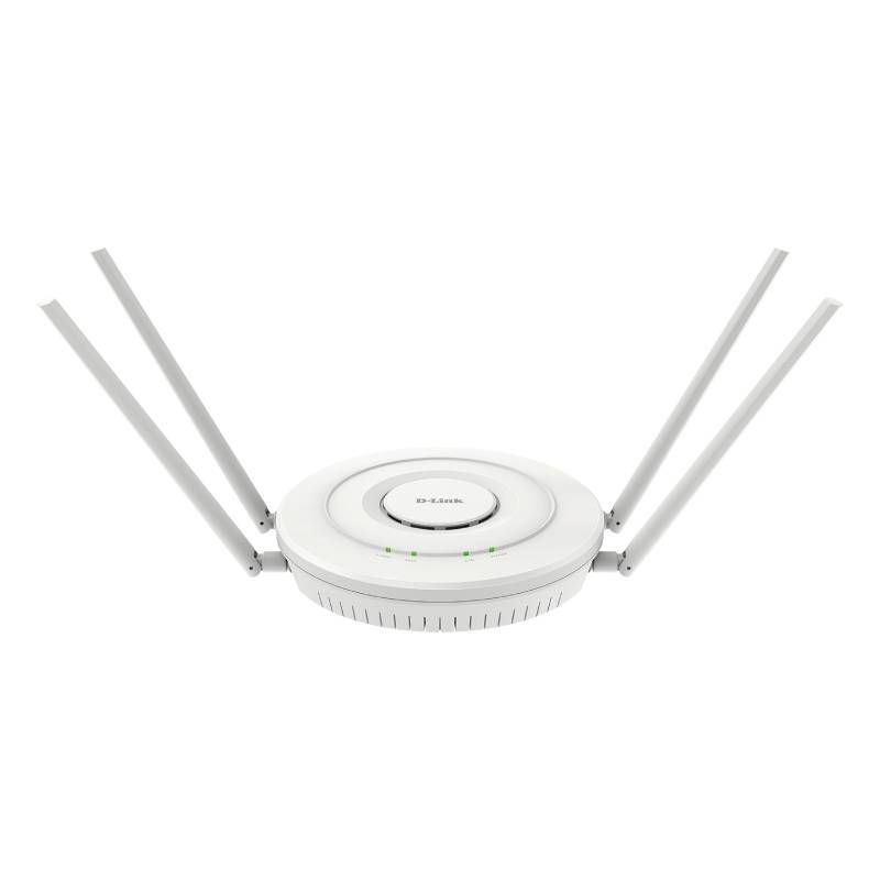 D-Link Ponto de acesso unificado PoE Dual-Band simultâneo DWL-6610APE com antenas externas