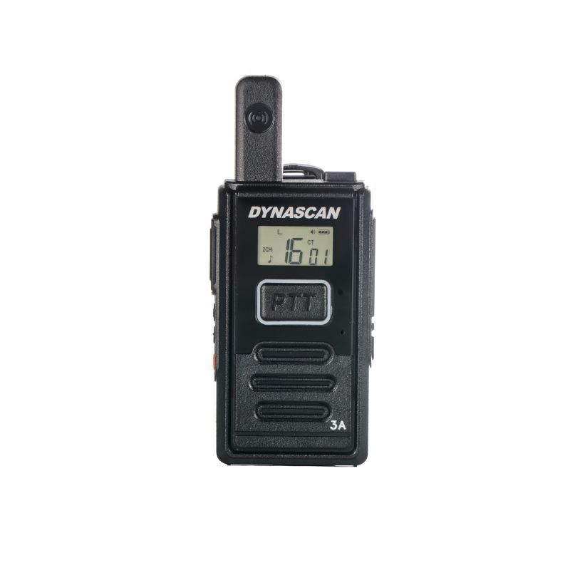Dynascan 3A Walkie-Talkie PMR446 Analógico com USB-C