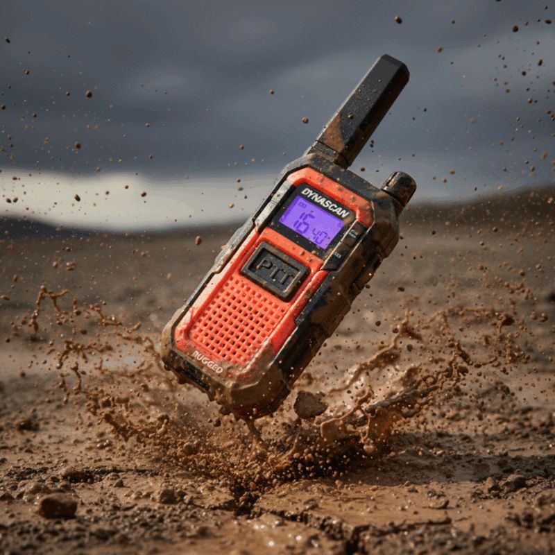 Dynascan Rugged Walkie Talkie PMR446 IP67