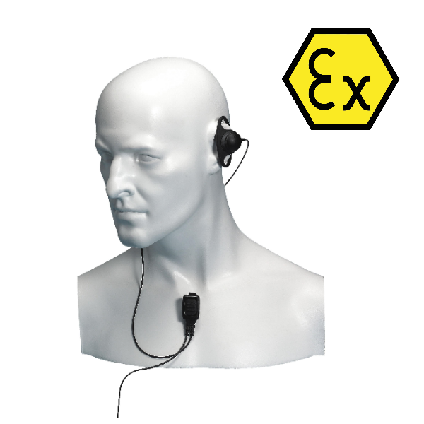 Entel Auricular em forma de D - ATEX 