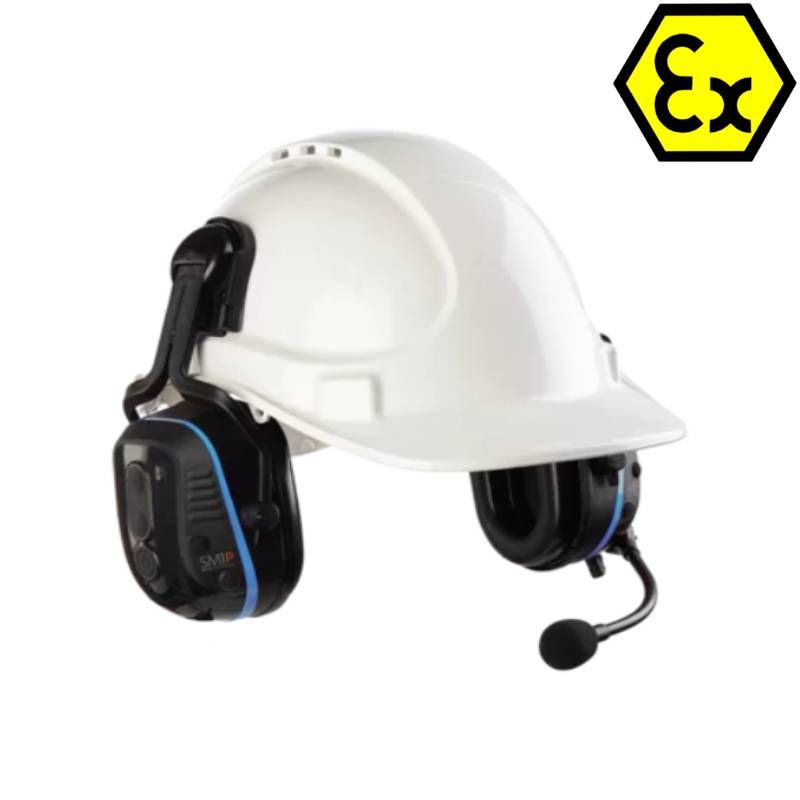 ECOM SM1P Atex para capacete
