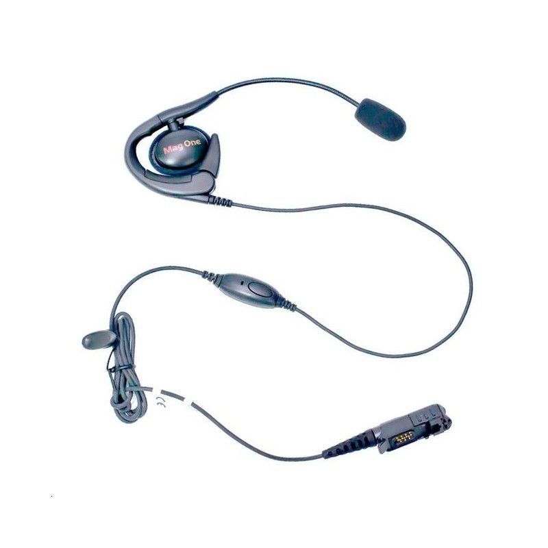 Auricular contorno de orelha com microfone para Motorola DP3441