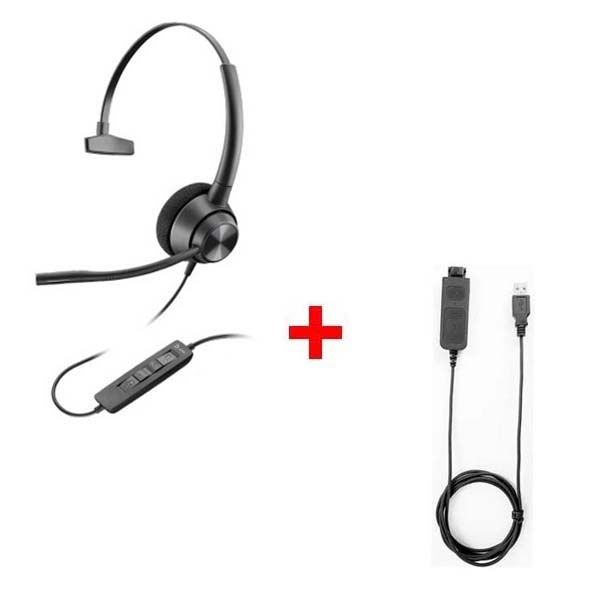 Plantronics EncorePro 310 + Cabo USB80