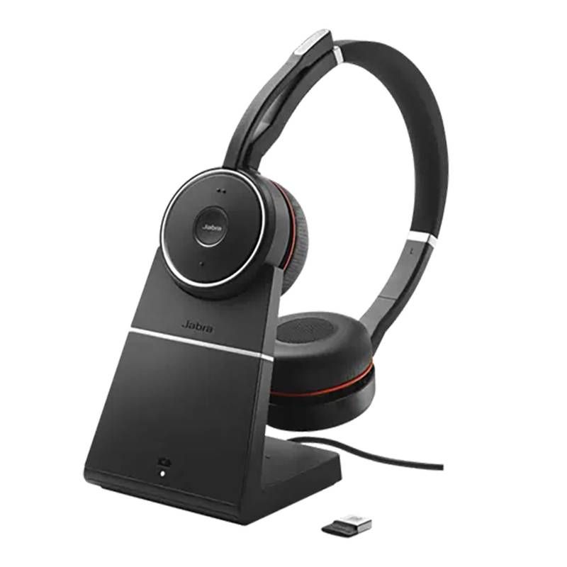 Jabra Evolve 75 UC Duo SE + base de carregamento