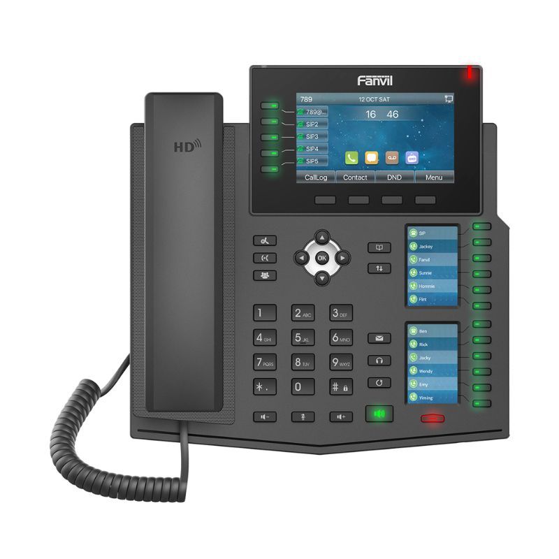 Telefone IP empresarial Fanvil X6U V2