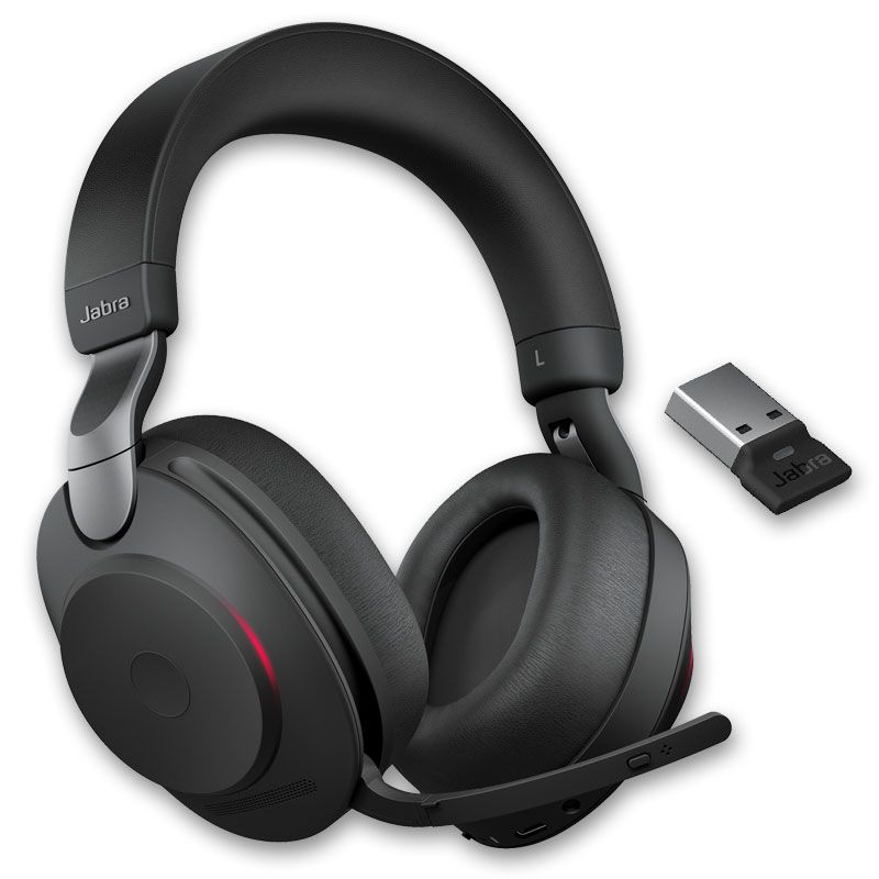 Jabra Evolve2 85 USB-A UC Stereo - Preto