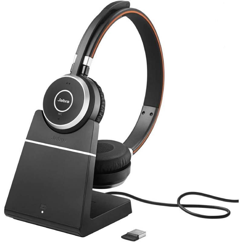 Jabra Evolve 65 MS Duo SE + base de carregamento