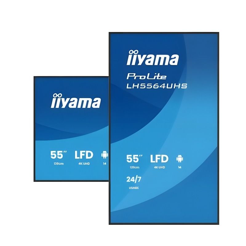 iiyama LH5564UHS-B1AG ecrã de sinalização