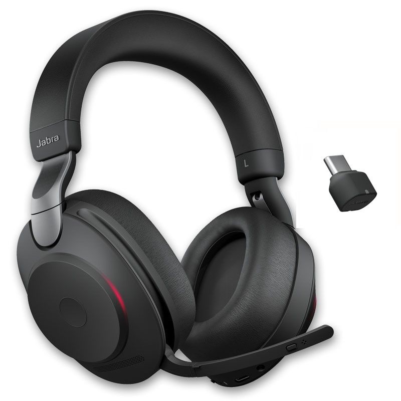 Jabra Evolve2 85 USB-C UC Stereo - Preto