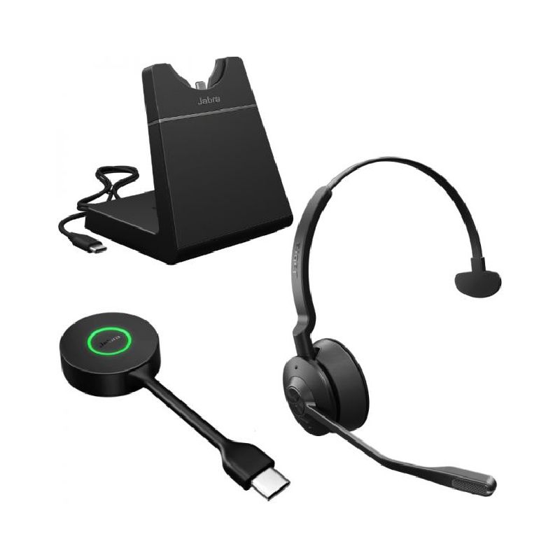 Jabra Engage 55 SE Mono UC USB-C com base