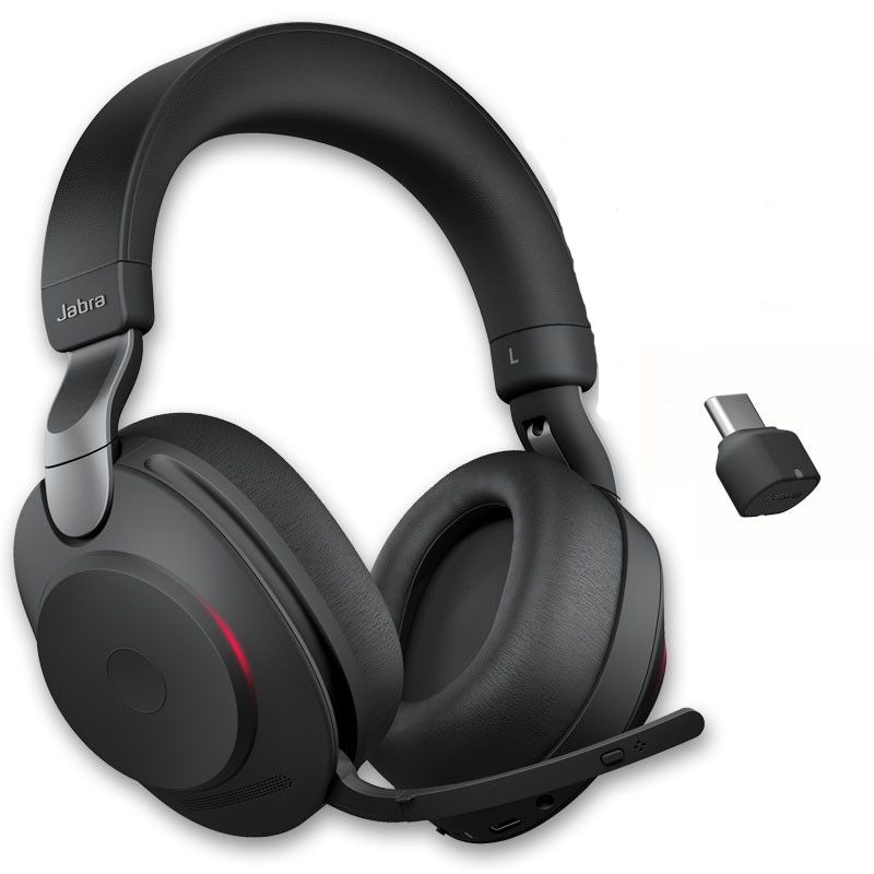 Jabra Evolve2 85 USB-C MS Stereo - Preto