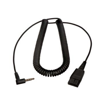 Cabo Jabra de conexão PC, QD 3.5mm para auriculares 