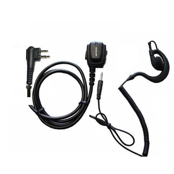 Micro-auricular Motorola 2 pins + Auricular gancho