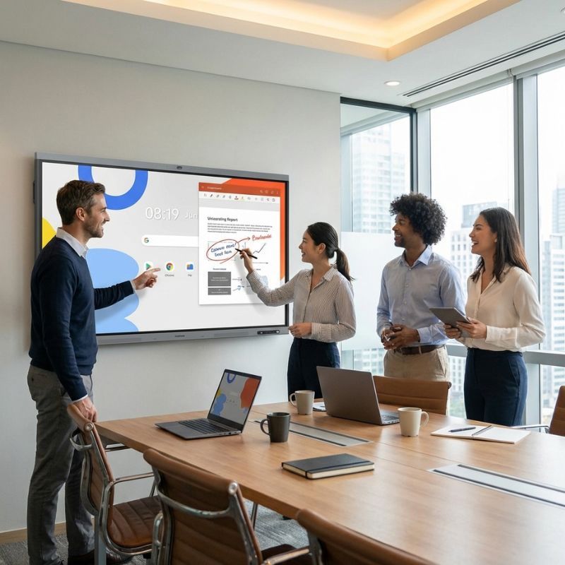 Samsung WA65FX-P Display Interativo 65 polegadas 4K