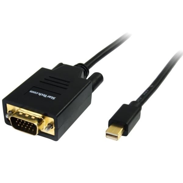 Cabo adaptador Conversor mini DisplayPort a VGA 1,8 m