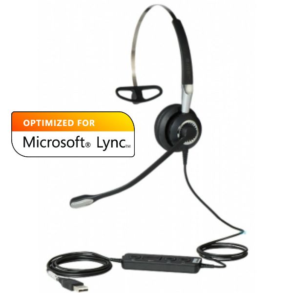 Jabra 2400 II Mono USB Antirruído - Skype for Business