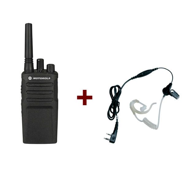 Motorola XT420 + conjunto Bodyguard com auricular com gancho de orelha