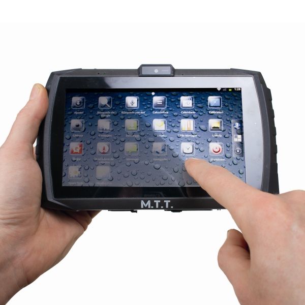 MTT Tablet táctil negra GPS