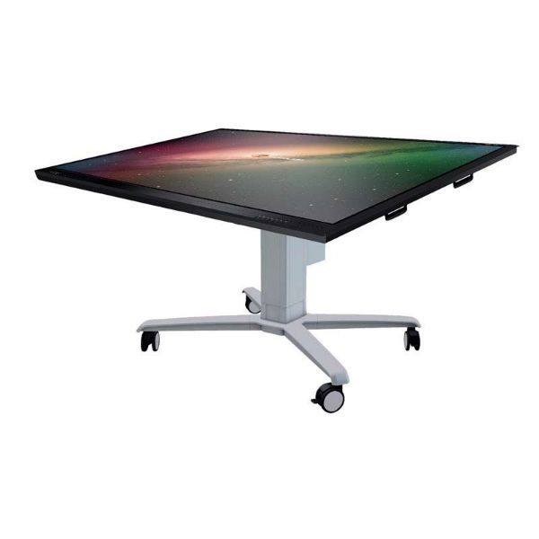 Suporte que se converte em mesa para monitores MultiClass 