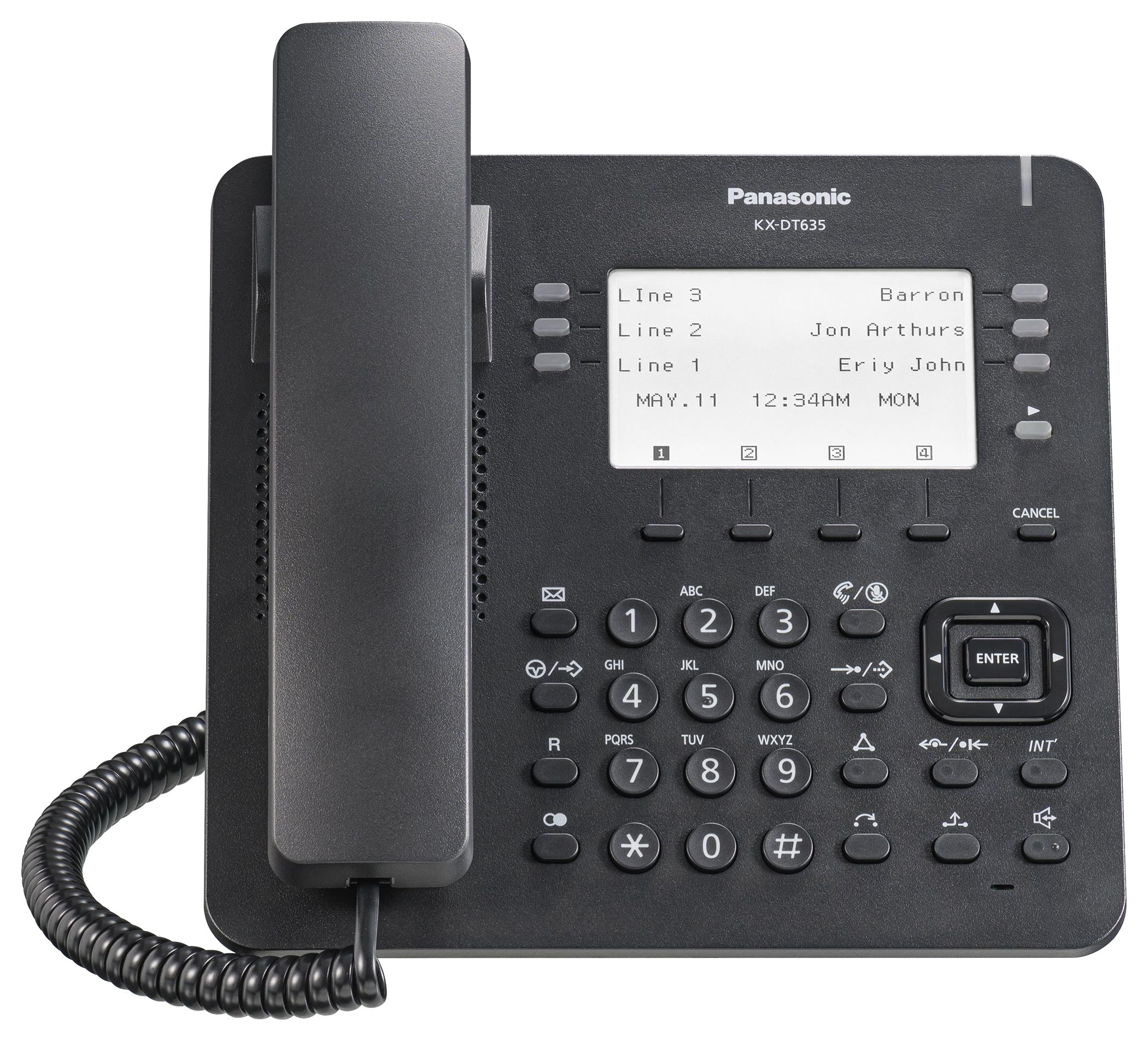 Panasonic KX-DT635 - Preto