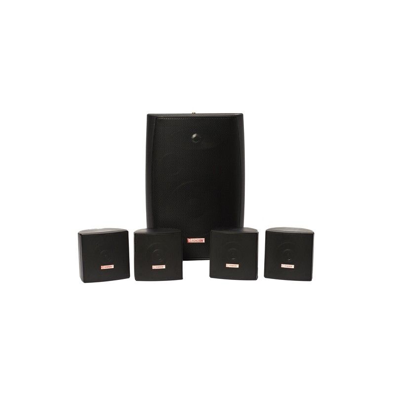 Pack de altavozes de parede 150W Rondson - Pretos