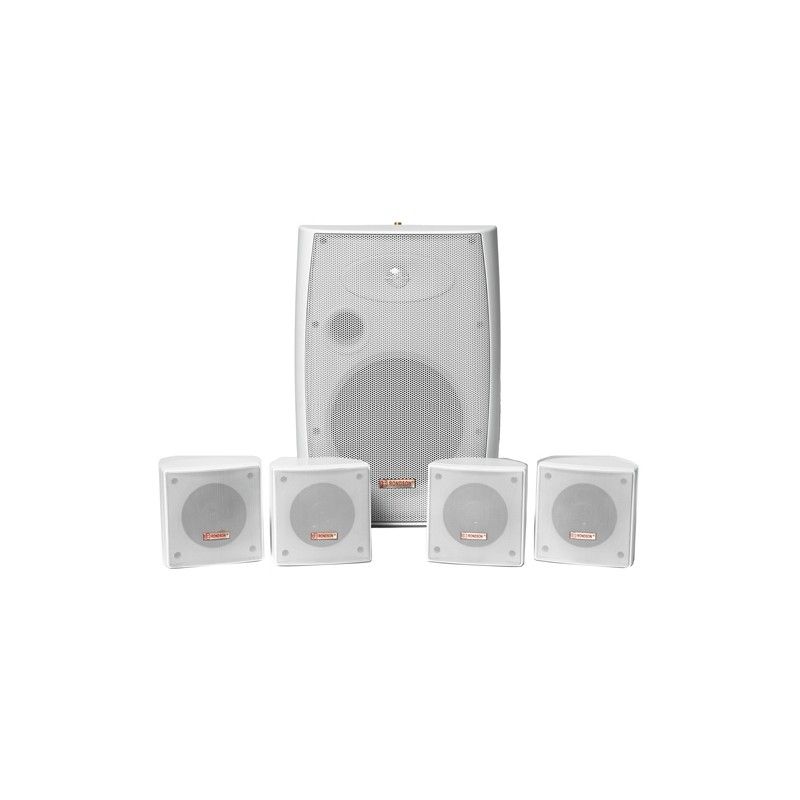 Pack de altavozes de parede 150W Rondson - Brancos