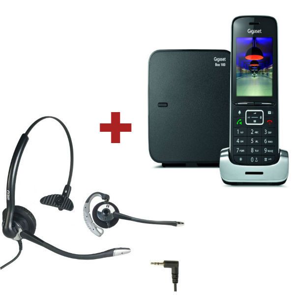 Gigaset SL450 Preto + Auricular OD HC10