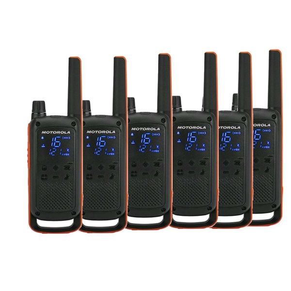 Pack sexteto Motorola TLKR T82 