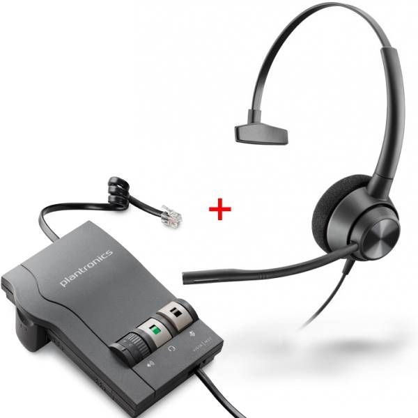 Plantronics EncorePro 310 + Amplificador Vista M22