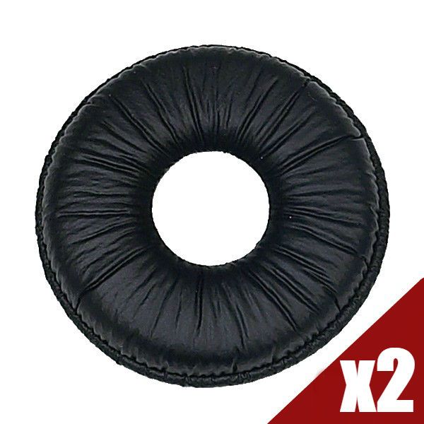 2 Almofadas semi couro para Supra Plus / Entera / Blackwire C600