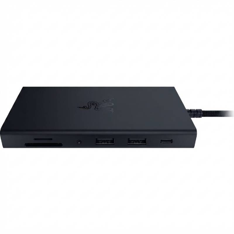 Razer USB-C Dock Estação de acoplamento preta de 11 portas