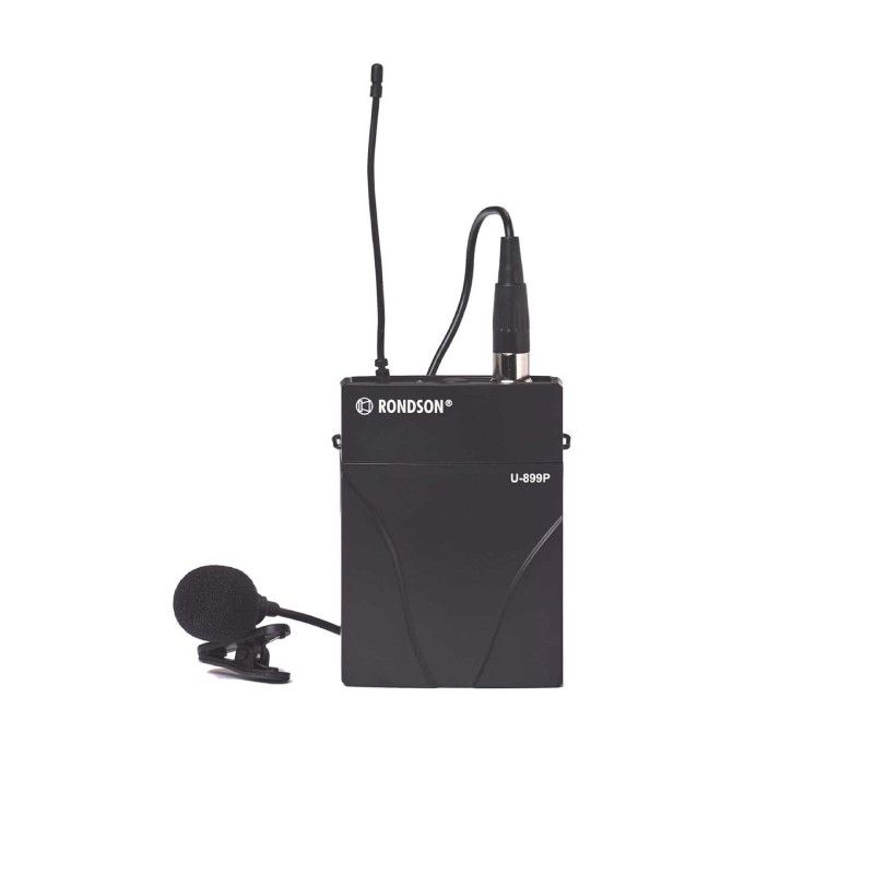 Rondson Transmissor UHF com Microfone de Lapela