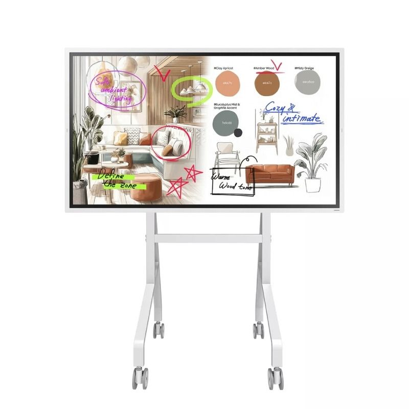 Pack Ecrã Interativo Samsung Flip Pro WMFX 65" + Suporte Móvel Neomounts