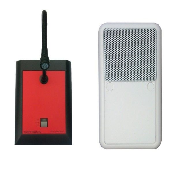 Microfone de Pulpito e altavoz para Ligateam