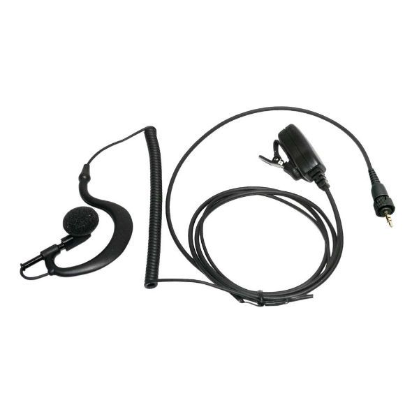 Micro-auricular com PTT de gravata para Kenwood TK-3601