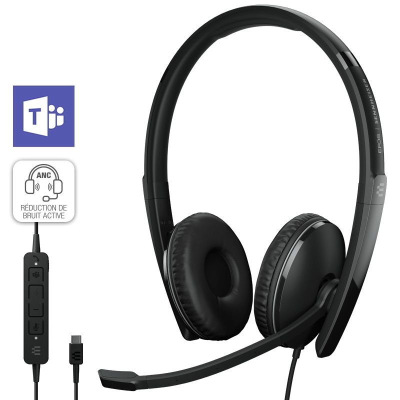 EPOS ADAPT 160T ANC USB-C - Microsoft Teams